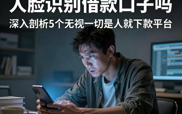 人脸识别借款口子吗,深入剖析5个无视一切是人就下款平台