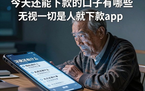今天还能下款的口子有哪些，梳理五个无视一切是人就下款app
