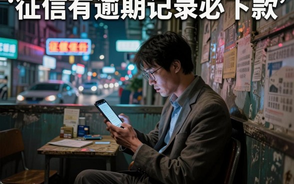 征信有逾期记录必下款,细致阐述5个征信花了能网贷的口子