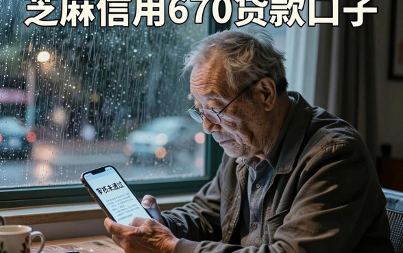 芝麻信用670贷款口子，枚举5个黑户都能下的平台