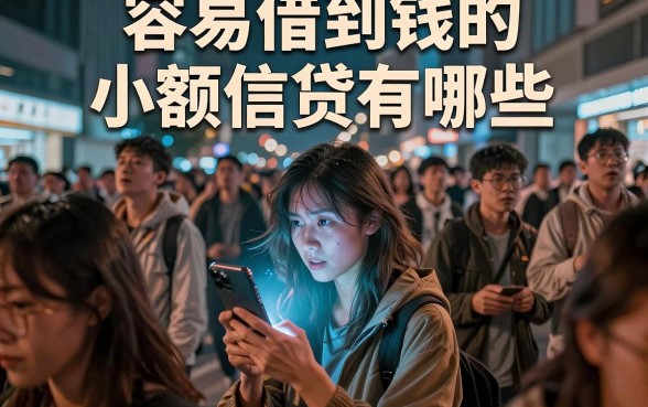 容易借到钱的小额信贷有哪些，整合五个门槛低易下款平台