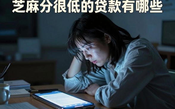 芝麻分很低的贷款有哪些,汇总5个凭支付宝花呗贷款的软件