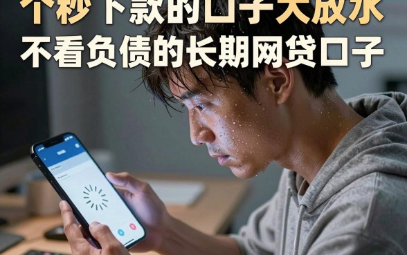 个秒下款的口子大放水,罗列五个不看负债的长期网贷口子