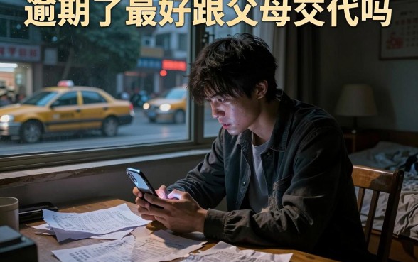 逾期了最好跟父母交代吗，甄选五个无视黑花半夜下款的网贷app