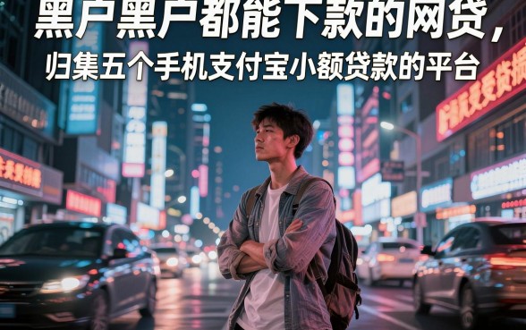 黑户黑户都能下款的网贷,归集五个手机支付宝小额贷款的平台