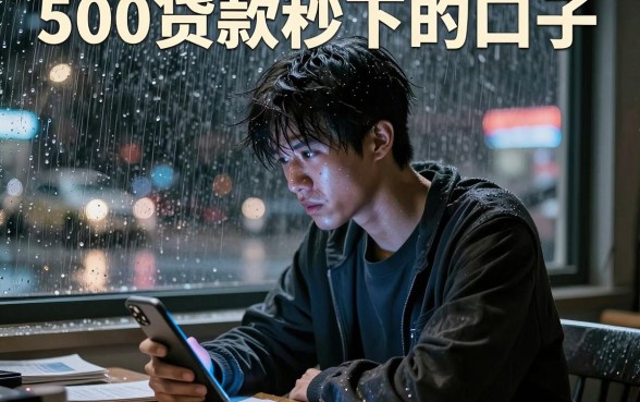 500贷款秒下的口子,归纳五个高炮双黑逾期必下款app