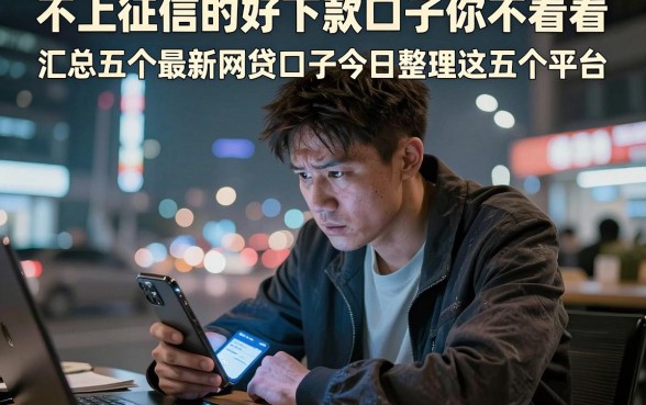 不上征信的好下款口子你不看看,汇总五个最新网贷口子今日整理这五个平台
