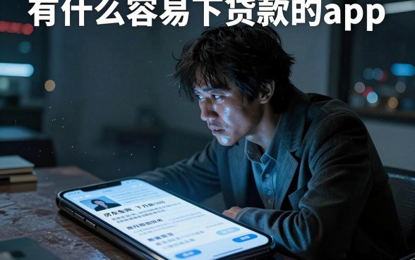 有什么容易下贷款的app,陈列5个黑户好下款的平台