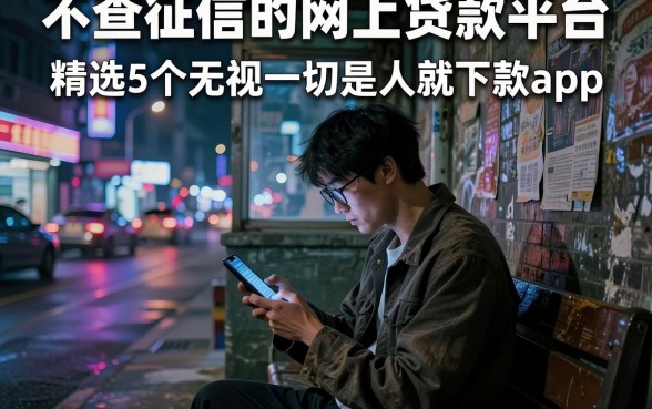 不查征信的网上贷款平台,精选5个无视一切是人就下款app