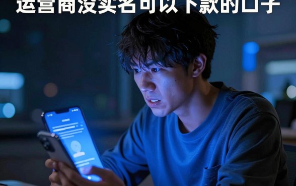 运营商没实名可以下款的口子，理出5个手机上可以借钱的平台