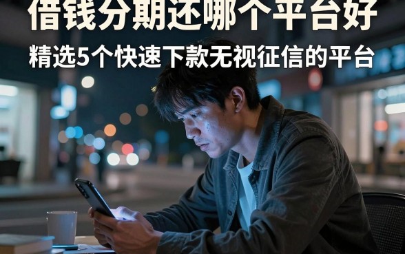 借钱分期还哪个平台好,精选5个快速下款无视征信的平台
