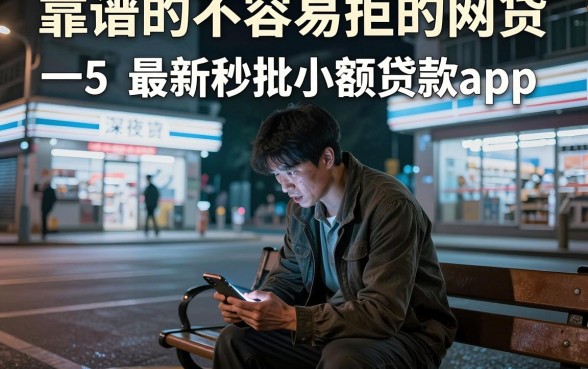 靠谱的不容易拒的网贷,陈列5个最新秒批小额贷款app