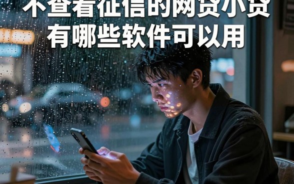 不查看征信的网贷小贷有哪些软件可以用,详尽说明5个贷款不上诚信平台的平台