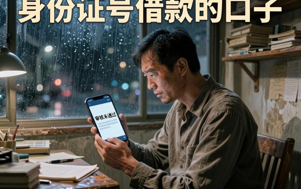 身份证号借款的口子，细致阐述5个无视黑白必下款的网贷口子