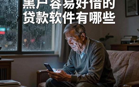 黑户容易好借的贷款软件有哪些,遴选5个芝麻信用可以借钱的平台