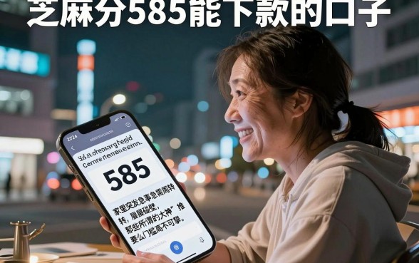 芝麻分585能下款的口子,陈列五个对征信宽松的网贷app