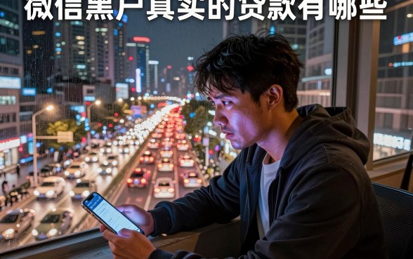 微信黑户真实的贷款有哪些,详细阐述5个双黑烂户风控能下款5000口子