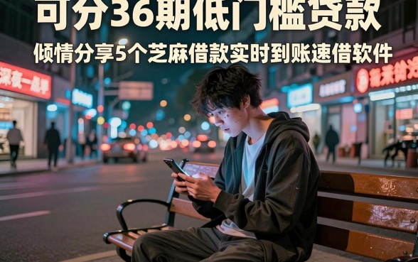 可分36期低门槛贷款,倾情分享5个芝麻借款实时到账速借软件