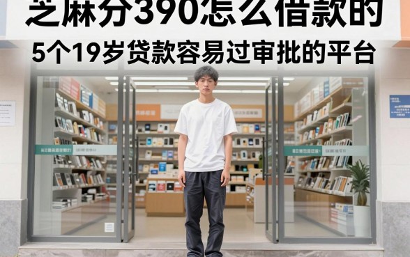 芝麻分390怎么借款的,规整5个19岁贷款容易过审批的平台