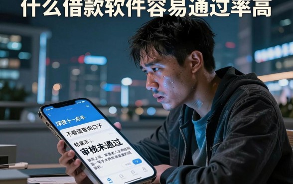 什么借款软件容易通过率高,陈列五个不看负债查询的口子