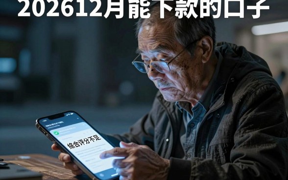 202612月能下款的口子,整合5个网黑逾期下款软件