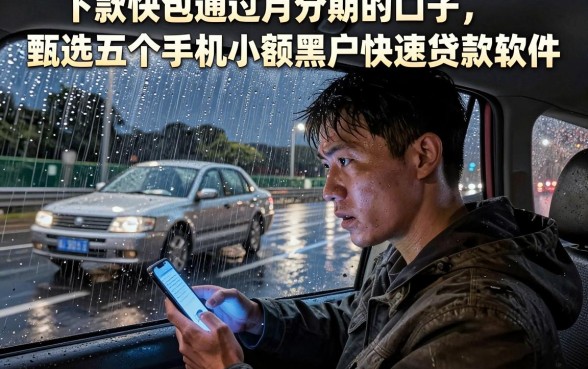 下款快包通过月分期的口子，甄选五个手机小额黑户快速贷款软件