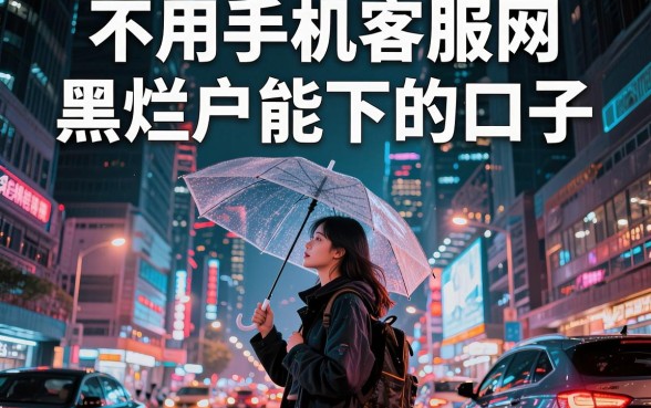 不用手机客服网黑烂户能下的口子，遴选五个无视黑白贷款口子