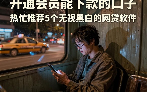 开通会员能下款的口子,热忱推荐5个无视黑白的网贷软件