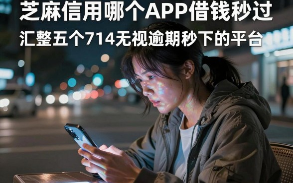 芝麻信用哪个APP借钱秒过，汇整五个714无视逾期秒下的平台