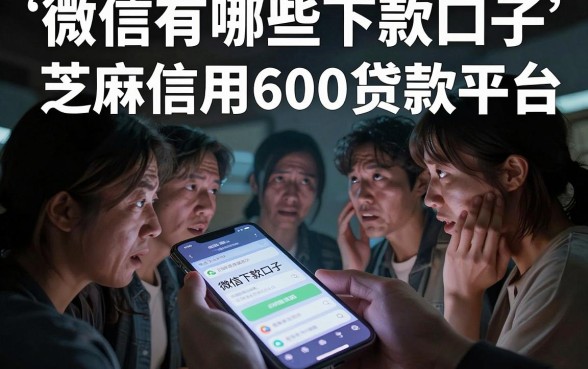 微信有哪些下款口子,枚举五个芝麻信用600贷款平台