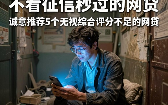 不看征信秒过的网贷 期数比较大，诚意推荐5个无视综合评分不足的网贷