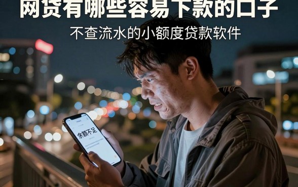 网贷有哪些容易下款的口子，整合5个不查流水的小额度贷款软件