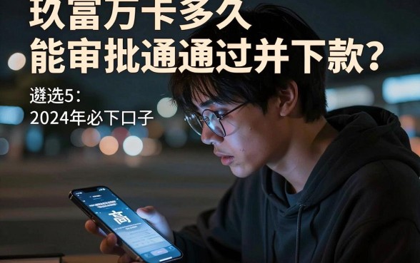 玖富万卡多久能审批通过并下款，遴选5个高炮能下款的口子