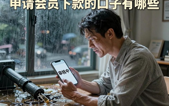 申请会员下款的口子有哪些,整合五个无忧速借当天放款的口子