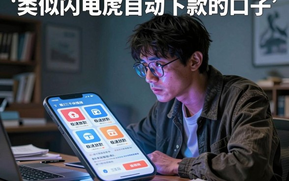 类似闪电虎自动下款的口子,胪列5个不看负债查询的软件