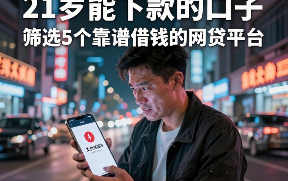 21岁能下款的口子,筛选5个靠谱借钱的网贷平台