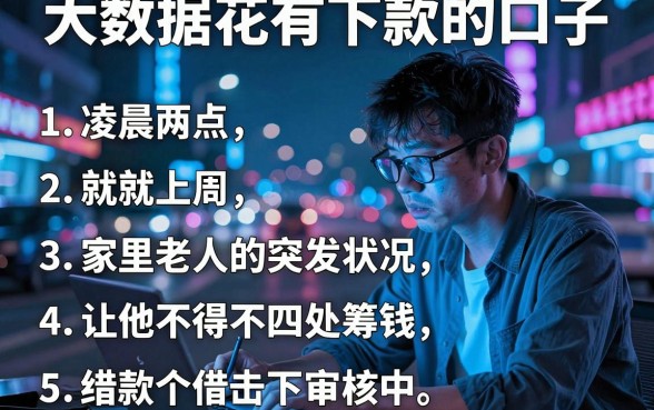 大数据花有下款的口子,条列5个最新秒批小额贷款平台