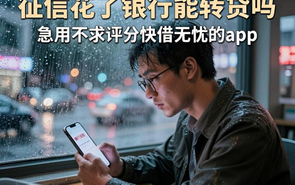 征信花了银行能转贷吗，深入剖析五个急用不求评分快借无忧的app