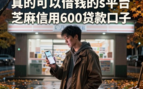 真的可以借钱的s 平台，整理五个芝麻信用600贷款口子