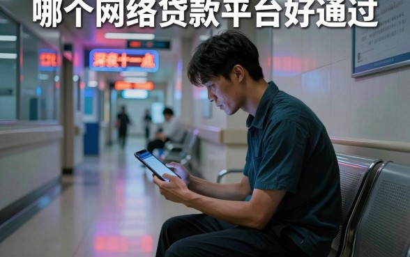 哪个网络贷款平台好通过,陈列五个不看年龄征信负债的平台