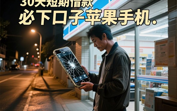 30天短期借款必下口子苹果手机，详尽说明5个黑户成功获取大额贷款的app