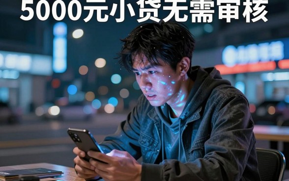 5000元小贷无需审核,概括5个不看征信小额借钱的平台
