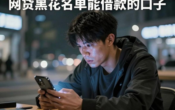 网贷黑花名单能借款的口子，详尽说明5个极速审核的网贷平台
