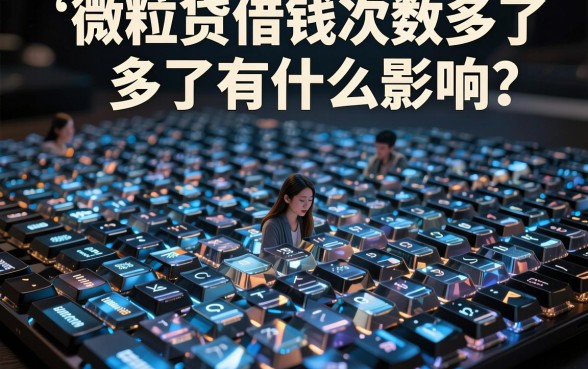 微粒贷借钱次数多了有什么影响,陈列五个高能分期贷款app新秀