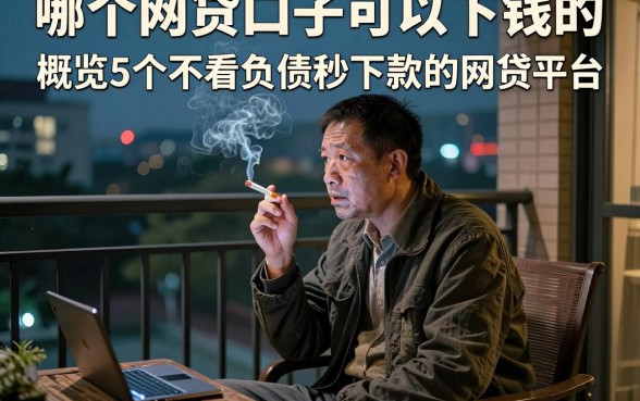 哪个网贷口子可以下钱的，概览5个不看负债秒下款的网贷平台