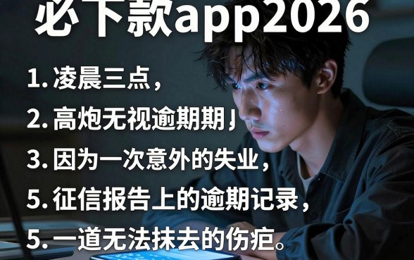 必下款app2026,条列5个高炮无视逾期能下的软件