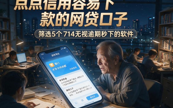 点点信用容易下款的网贷口子,筛选5个714无视逾期秒下的软件