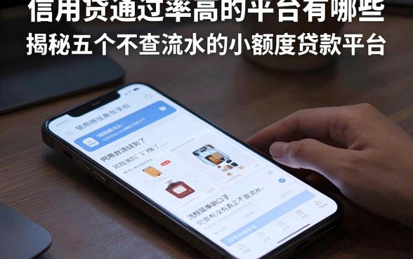 信用贷通过率高的平台有哪些,揭秘五个不查流水的小额度贷款平台