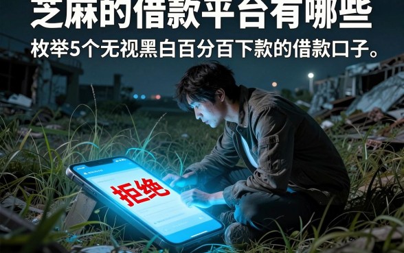 芝麻的借款平台有哪些,枚举5个无视黑白百分百下款的借款口子