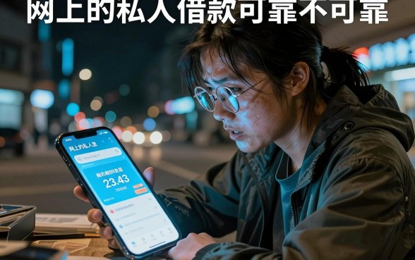 网上的私人借款可靠不可靠,枚举五个不查征信好下款的网贷app